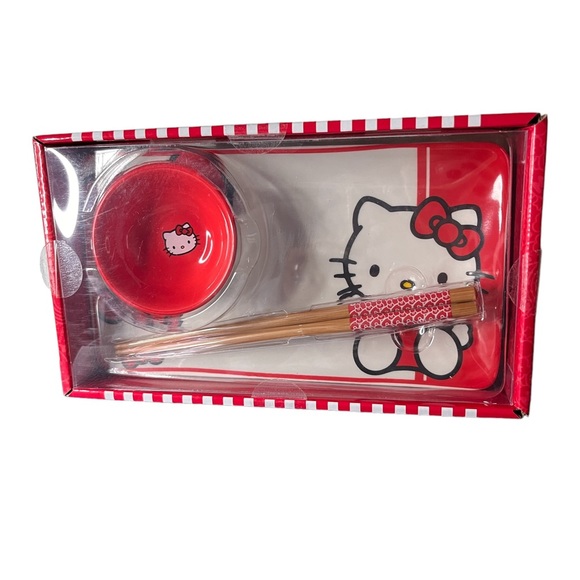 Sanrio Hello Kitty Ceramic Sushi Set - Brand New - Picture 3 of 15